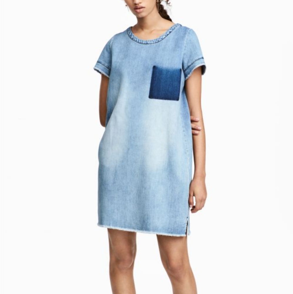 H&M denim dress